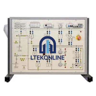 Demonstration Panel for the Study of the Protection Devices for Safety and Continuity of Electric Power Supply